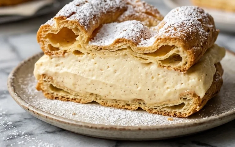 Karpatka - Polish Carpathian Mountain Cream Cake